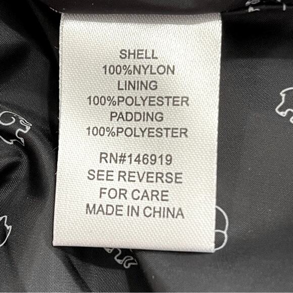 Ivory Ella Quilted Puffer Vest Navy Blue Lightweight Elephant - Small - Picture 7 of 9